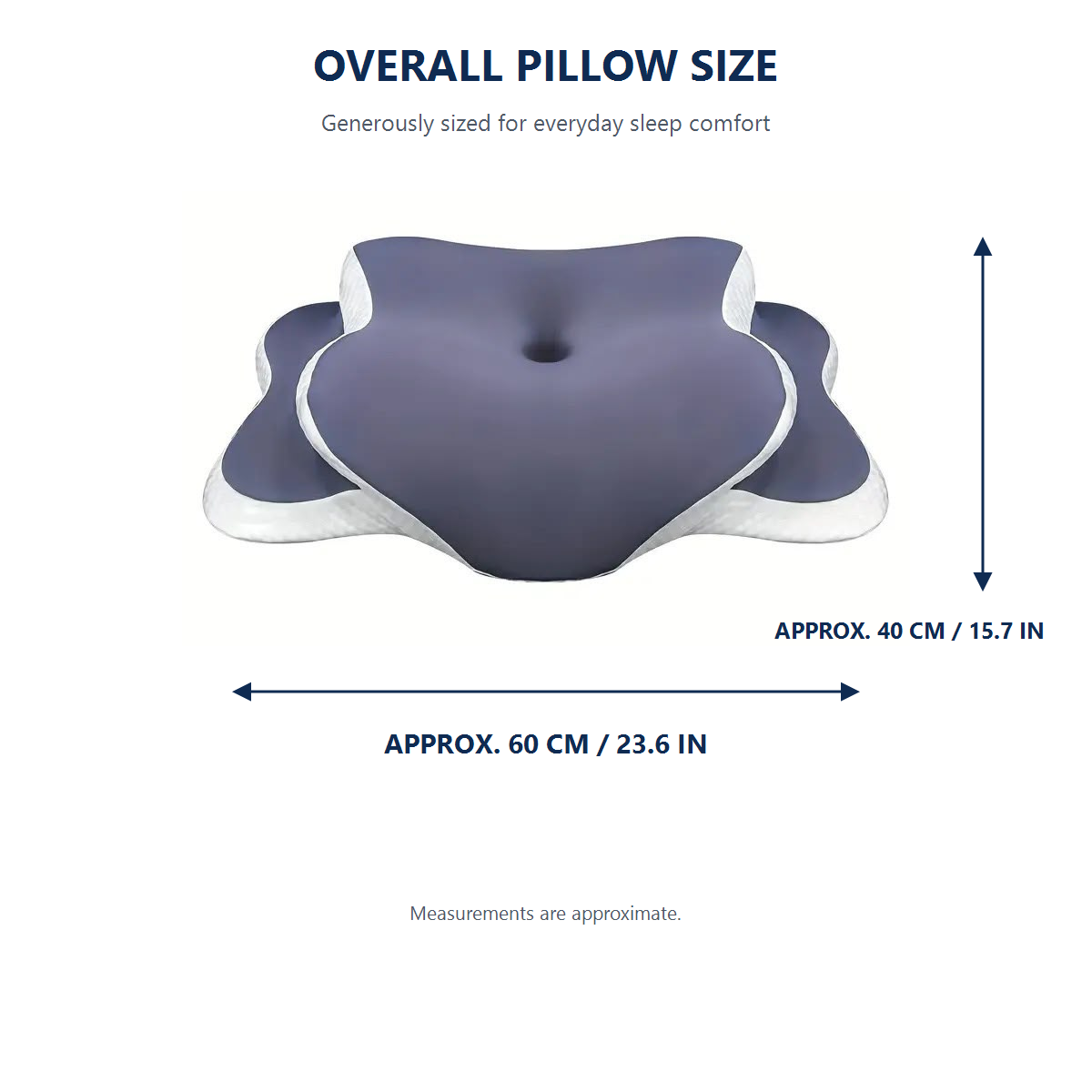 SOLVANA AlignRest™ Contour Memory Foam Pillow
