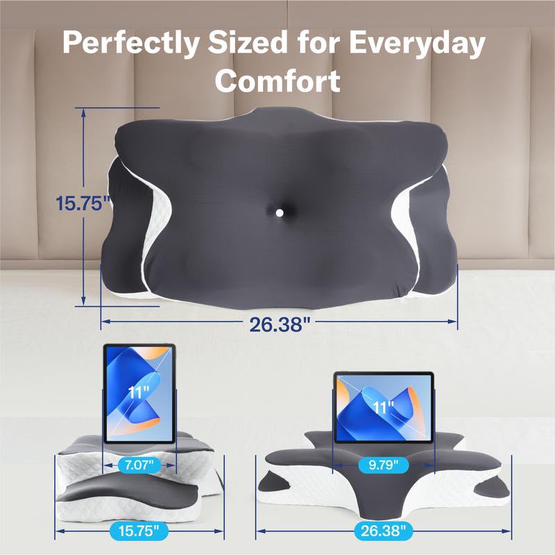 SOLVANA AlignRest™ Contour Memory Foam Pillow