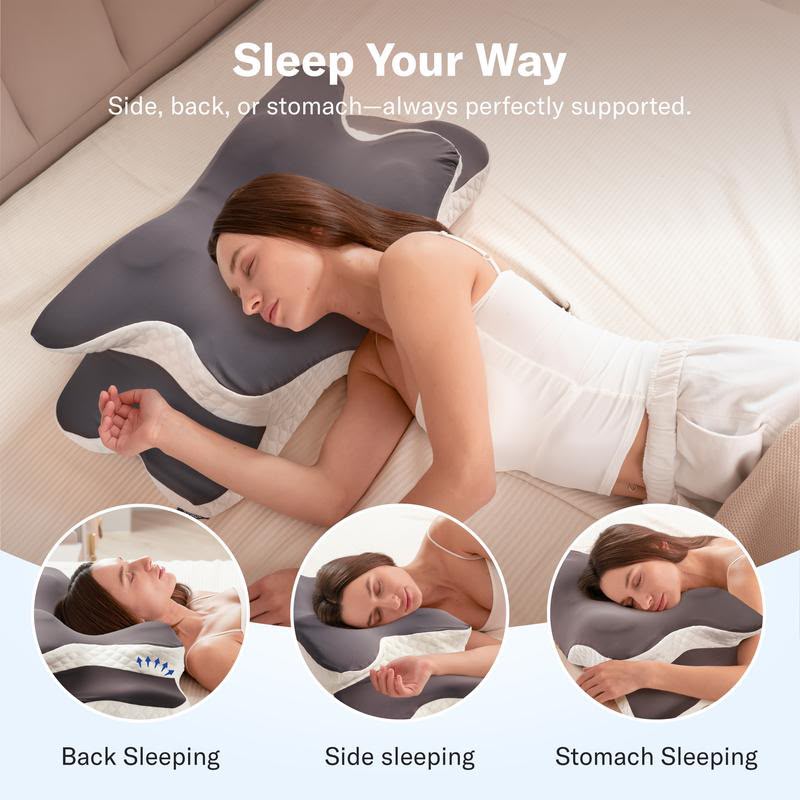 SOLVANA AlignRest™ Contour Memory Foam Pillow