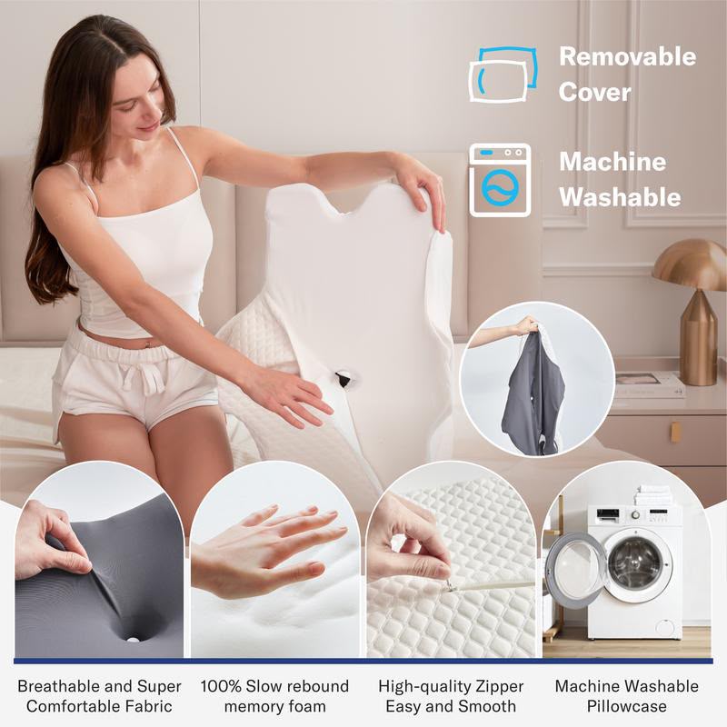 SOLVANA AlignRest™ Contour Memory Foam Pillow