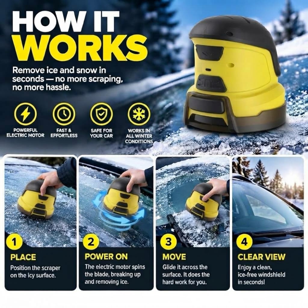 Solvana Frost X™ Electric Ice Scraper